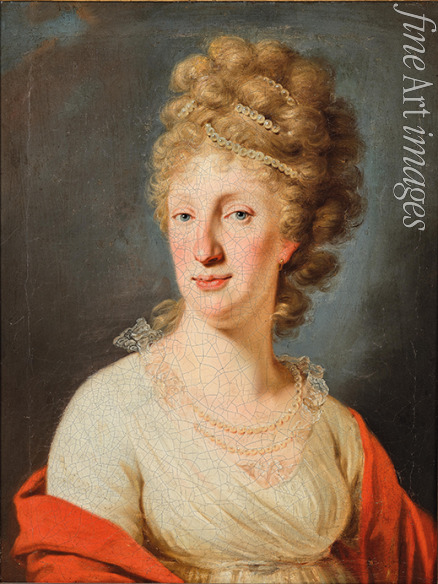 Kreutzinger Joseph - Porträt von Maria Theresa von Neapel-Sizilien (1772-1807)