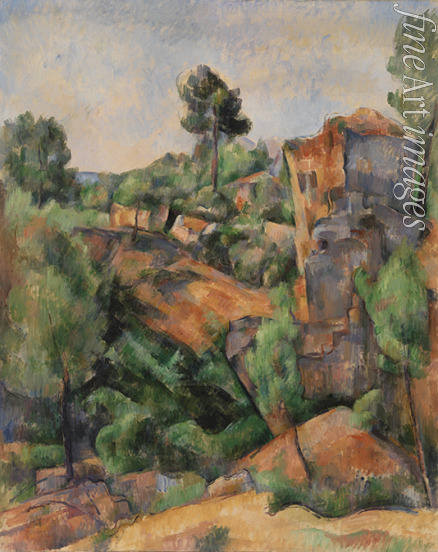 Cézanne Paul - Bibémus Quarry (Carrière de Bibémus) 