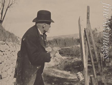 Roussel Ker-Xavier - Paul Cézanne malt in Les Lauves