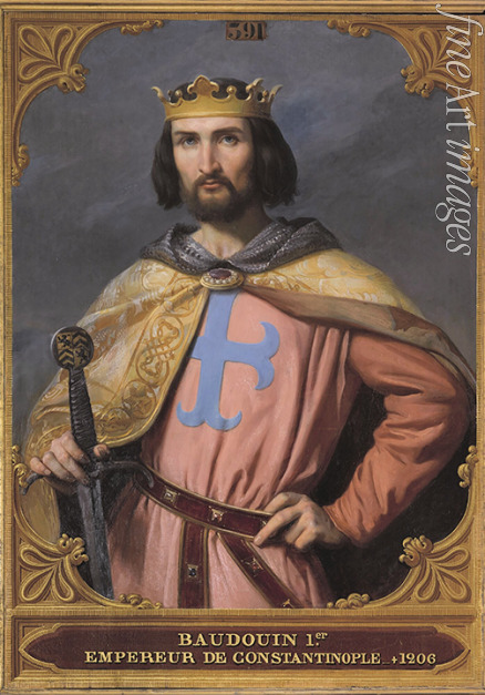 Picot François-Édouard - Balduin I. von Konstantinopel (1171-1205)