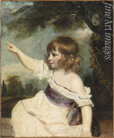 Reynolds Sir Joshua - Porträt von Francis George Hare (1786-1842), bekannt als Master Hare