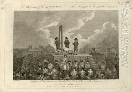 Goldar John - The Execution of Marie Antoinette on October 16, 1793