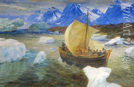 Meshalkin Ivan - The Russian sea crossing to the Grumant (Svalbard)
