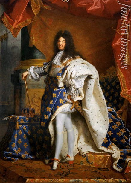 Rigaud Hyacinthe François Honoré - König Ludwig XIV. von Frankreich und Navarra (1638-1715)