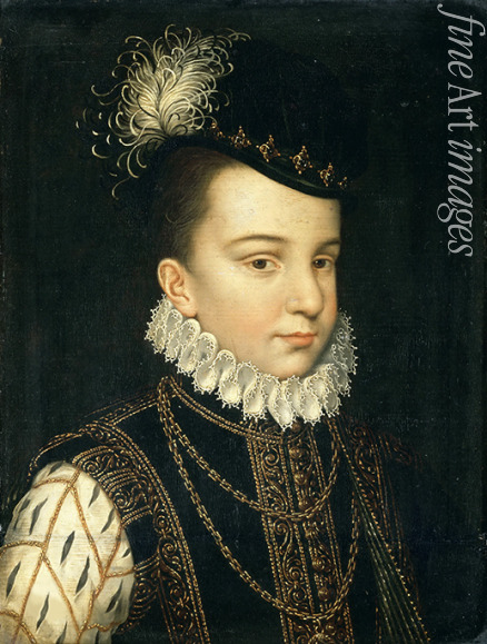 Clouet François (Schule) - François-Hercule de Valois, duc d'Alençon (1554-1584)