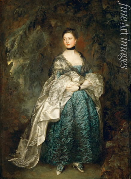 Gainsborough Thomas - Porträt von Lady Alston, Gertrude Durnford (1731-1807)