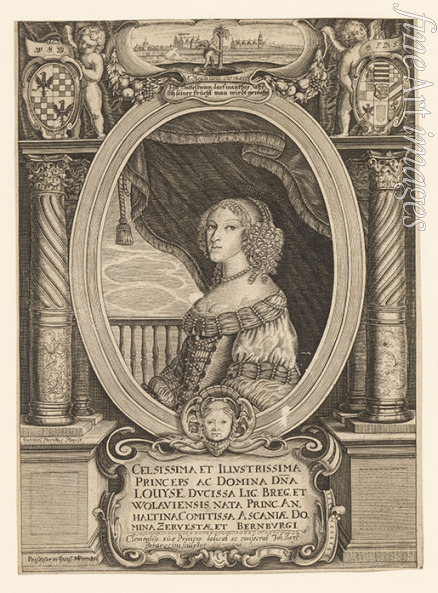 Paravicini Johann Baptista - Louise of Anhalt-Dessau (1631-1680), Duchess of Legnica, Brzeg, Wolow, and Olawa