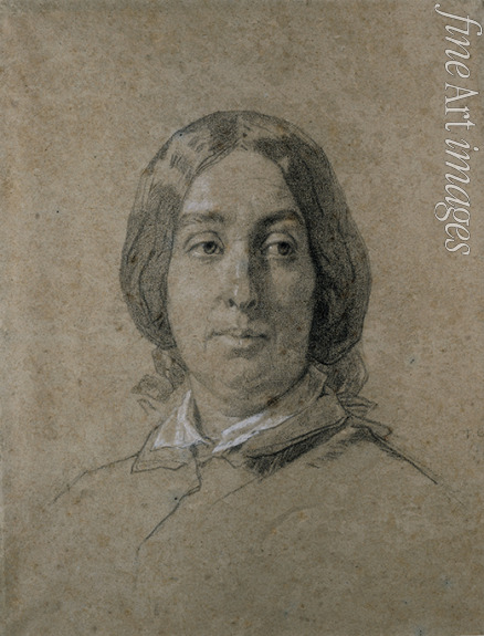 Couture Thomas - Portrait of George Sand