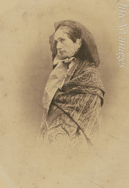 Nadar (Tournachon) Gaspard-Félix - Porträt von Opernsängerin Rosine Stoltz (1815-1903) 