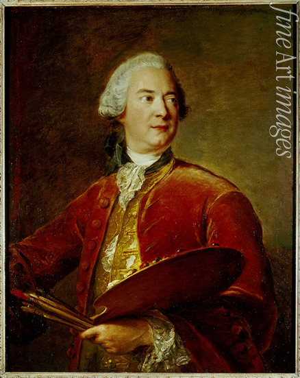 Nattier Jean-Marc - Portrait of Louis Tocqué (1696-1772)