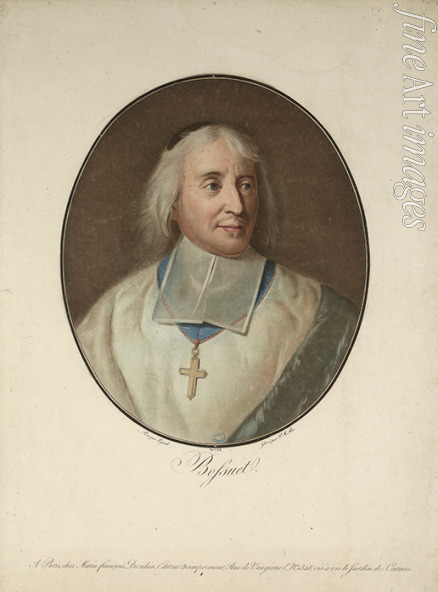 Alix Pierre-Michel - Porträt von Jacques-Bénigne Bossuet (1627-1704)