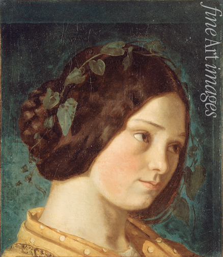 Courbet Gustave - Porträt von Zélie Courbet