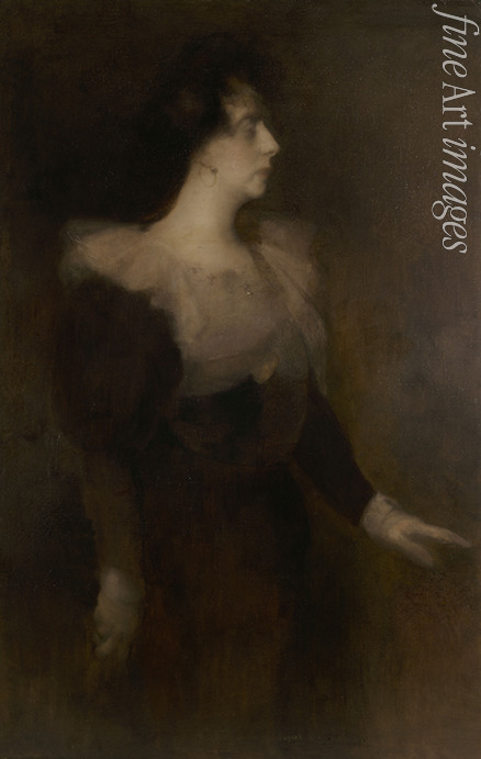 Carrière Eugène - Porträt von Pauline Ménard-Dorian (1870-1941)