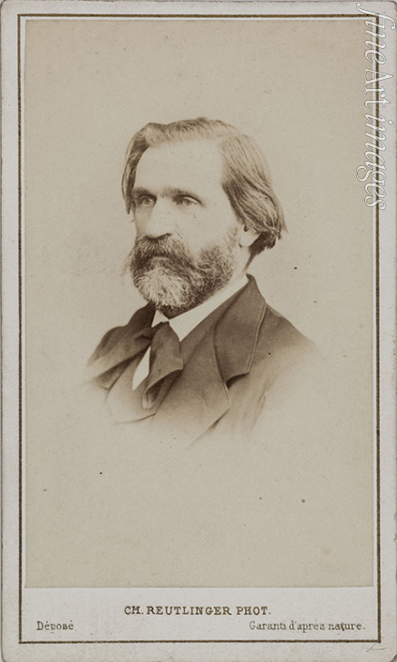 Photo studio Reutlinger Paris - Portrait of the Composer Giuseppe Verdi (1813-1901)
