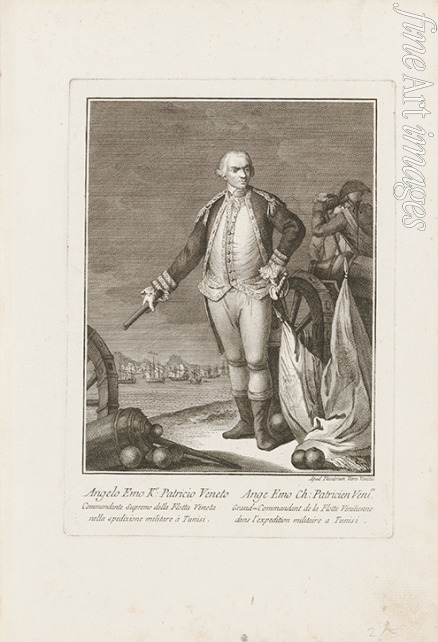 Viero Teodoro - Porträt des venezianischen Grossadmirals Angelo Emo (1731-1792)
