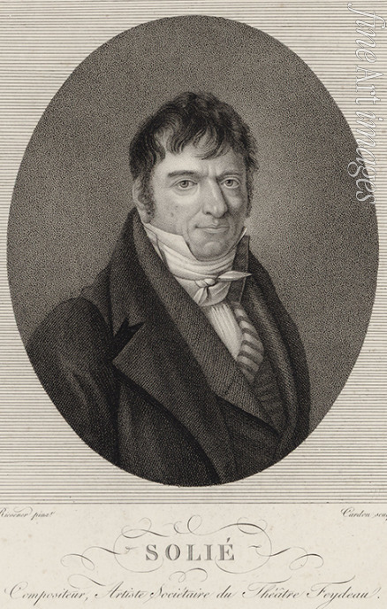 Riesener Henri-François - Porträt von Cellist und Komponist Jean-Pierre Solié (1755-1812)