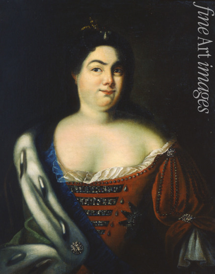 Wedekind Johann-Heinrich - Portrait of Empress Catherine I (1684-1727)