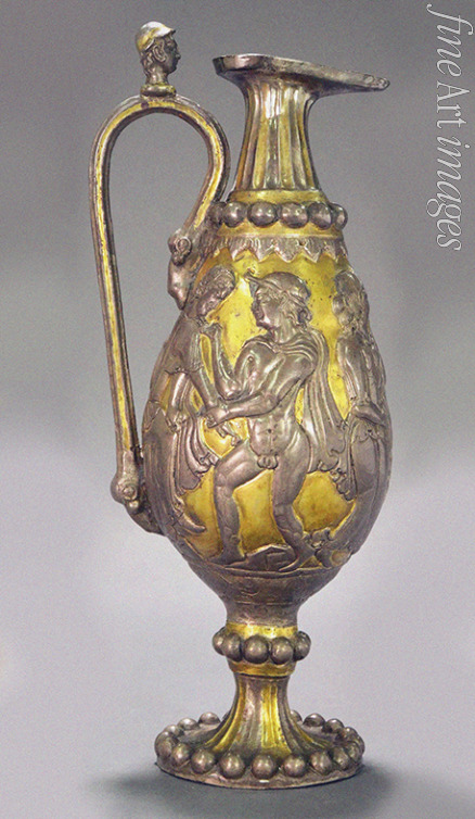 Sassanidische Kunst - Kessel aus Gold und Silber