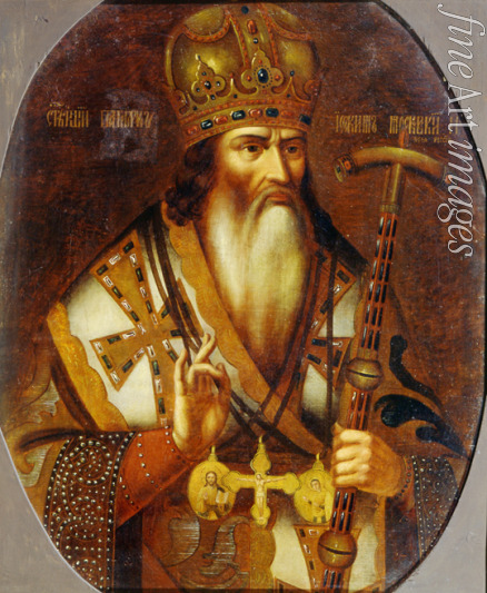 Russischer Meister - Bildnis Joachim, Patriarch von Moskau (1674-1690)
