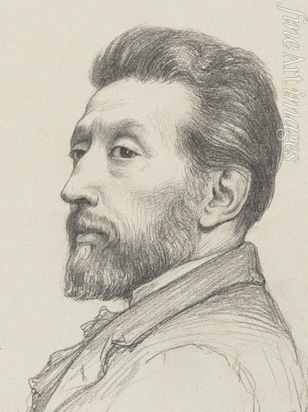 Boulanger Gustave Clarence Rodolphe - Portrait of the composer Jules-Laurent Duprato (1827-1892)