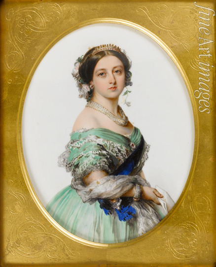Simpson John - Porträt von Königin Victoria