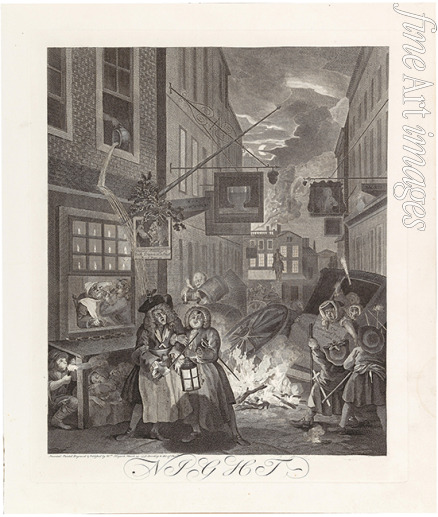 Hogarth William - Night, From the Series 