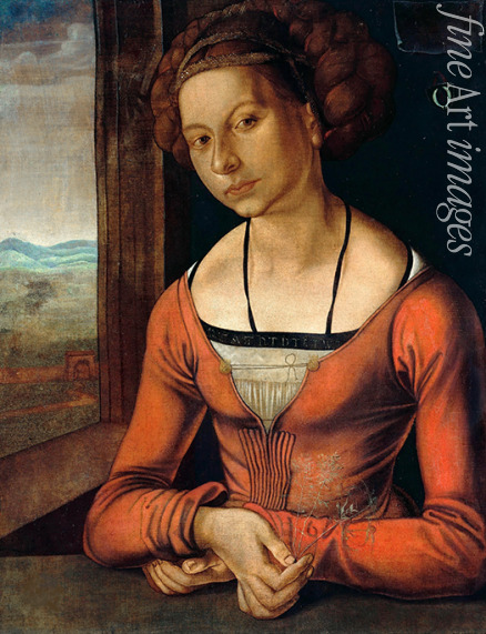 Dürer Albrecht - Die Fürlegerin mit geflochtenem Haar