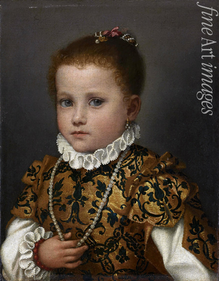 Moroni Giovan Battista - Bildnis eines kleinen Mädchens aus der Familie Redetti
