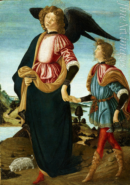 Botticini Francesco - Tobias und der Engel
