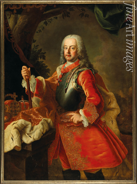 Mijtens (Meytens) Martin van der Jüngere - Porträt des Kaisers Franz I. von Österreich (1708-1765)