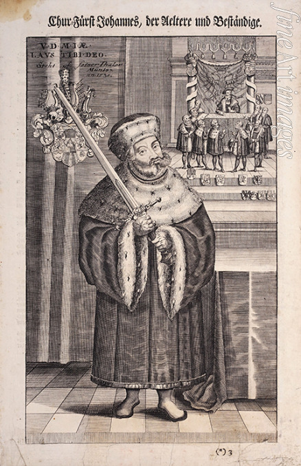 Marchand Johann Christian - Johann the Steadfast (1468-1532), Elector of Saxony