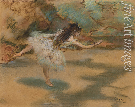 Degas Edgar - Danseuse sur une pointe (Tänzerin beim Spitzentanz)