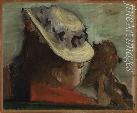 Degas Edgar - Dame mit Hund
