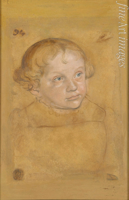 Cranach Lucas der Jüngere - Bildnis eines sächsischen Herzogs (Johann Friedrich III. von Sachsen?)