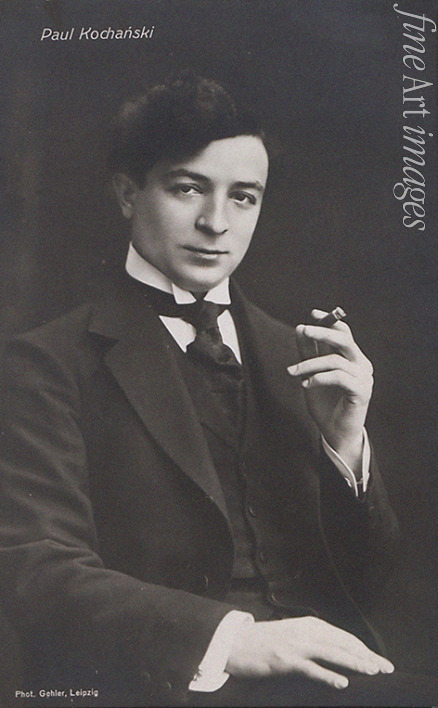 Photo studio Otto Gehler Leipzig - Portrait of the violinist and composer Paul Kochanski (1887-1934)