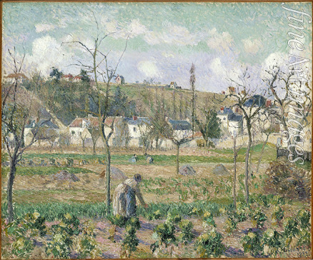 Pissarro Camille - Le Jardin de Maubuisson, Pontoise, la Mère Bellette