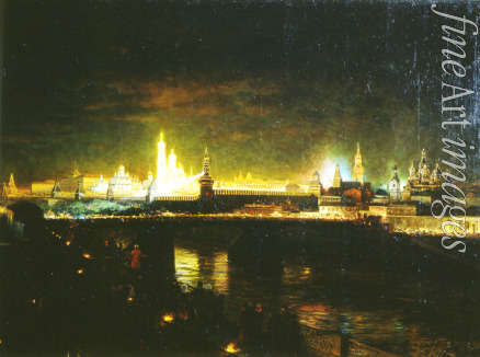 Klever Juli Julievich (Julius) von the Elder - Illumination of the Moscow Kremlin
