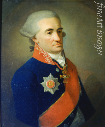 Goecke Karl - Portrait of the poet Michail M. Heraskov (1733-1807)