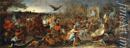 Le Brun Charles - Die Schlacht von Gaugamela am 1. Oktober 331 v. Chr.