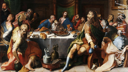 Hendricksz (d'Errico) Dirck (Teodoro) - The Last Supper