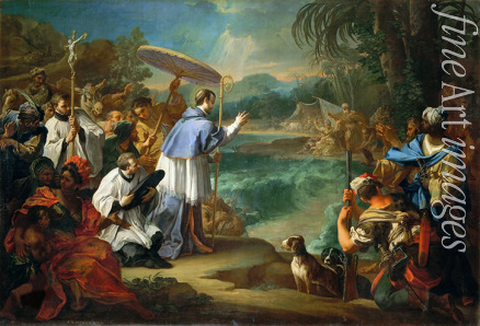 Conca Sebastiano - Das Wunder des Heiligen Turibio, Erzbischof von Lima