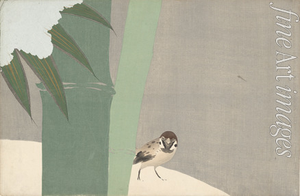 Sekka Kamisaka - Settchu-take (Bamboo in Snow). From the series 