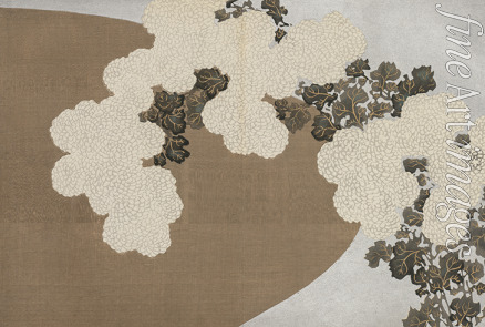 Sekka Kamisaka - Kiku (Chrysantheme). Aus der Serie 