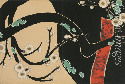 Sekka Kamisaka - Plum (Ume). From the series 