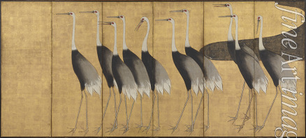 Korin Ogata - Cranes