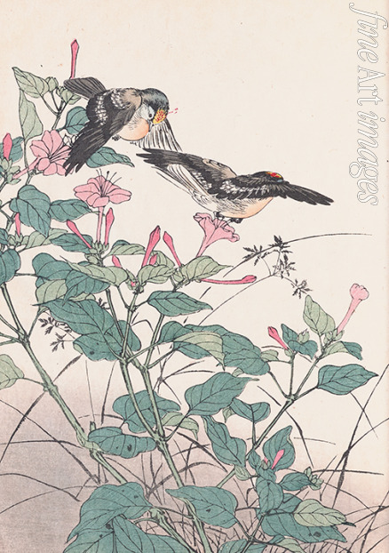 Keinen Imao - Blumen und Vögel der Vier Jahreszeiten (Keinen Kacho Gafu)