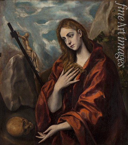 El Greco Dominico - The Penitent Mary Magdalene