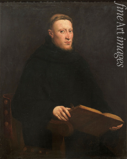 Tintoretto Jacopo - Porträt von Onofrio Panvinio (1530-1568)