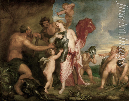 Dyck Sir Anthonis van - Venus in der Schmiede des Vulkan