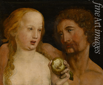 Holbein Hans the Younger - Adam and Eve